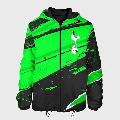 Мужская куртка Tottenham sport green / 3D-Черный – фото 1