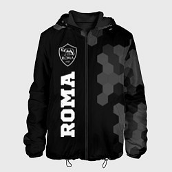 Куртка с капюшоном мужская Roma sport на темном фоне по-вертикали, цвет: 3D-черный
