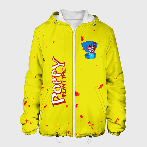 Мужская куртка Poppy Playtime Хагги Вагги монстр / 3D-Белый – фото 1