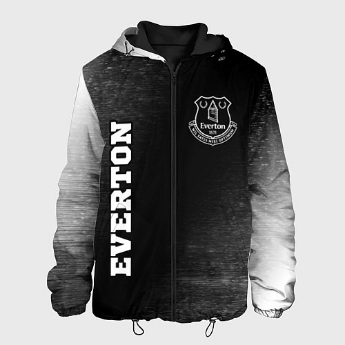 Мужская куртка Everton sport на темном фоне вертикально / 3D-Черный – фото 1