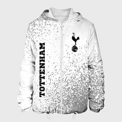 Куртка с капюшоном мужская Tottenham sport на светлом фоне вертикально, цвет: 3D-белый