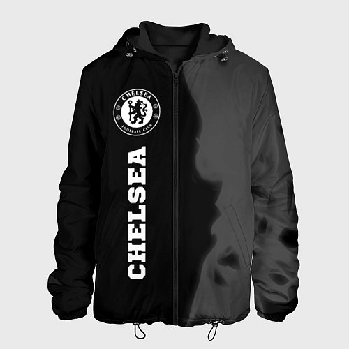 Мужская куртка Chelsea sport на темном фоне по-вертикали / 3D-Черный – фото 1