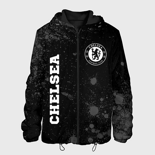 Мужская куртка Chelsea sport на темном фоне вертикально / 3D-Черный – фото 1