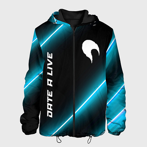 Мужская куртка Date A Live неоновые лампы / 3D-Черный – фото 1