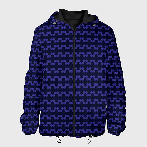Мужская куртка Паттерн изнаночная вязка / 3D-Черный – фото 1