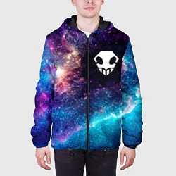 Куртка с капюшоном мужская Bleach space anime, цвет: 3D-черный — фото 2