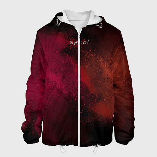 Мужская куртка Smile and colors / 3D-Белый – фото 1