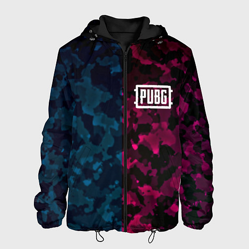 Мужская куртка PUBG camo texture / 3D-Черный – фото 1