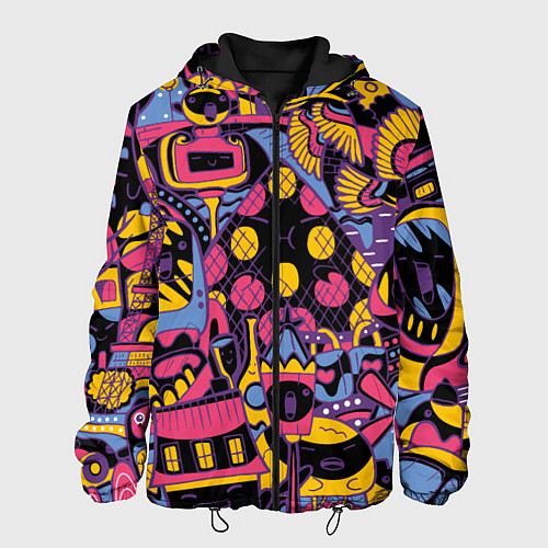 Мужская куртка О Париж / 3D-Черный – фото 1