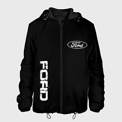 Мужская куртка Ford logo white steel