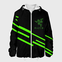 Мужская куртка Razer line green