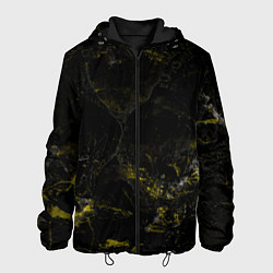 Мужская куртка Потертая желтая текстура