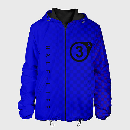 Мужская куртка Half life 3 logo games / 3D-Черный – фото 1