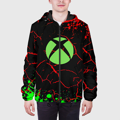 Мужская куртка Xbox game studio / 3D-Черный – фото 3