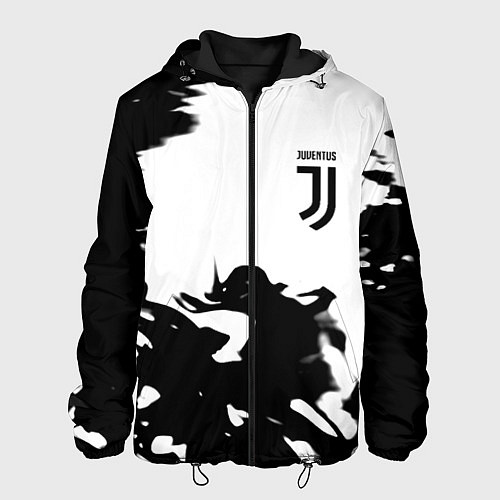 Мужская куртка Juventus smoke black fire / 3D-Черный – фото 1