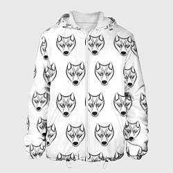 Мужская куртка Паттерн волк