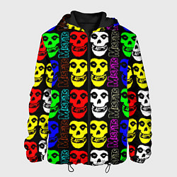Куртка с капюшоном мужская Misfits band, цвет: 3D-черный