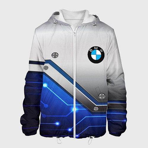 Мужская куртка BMW geometry nano / 3D-Белый – фото 1