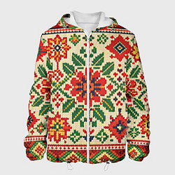 Мужская куртка Славянский узор и орнамент