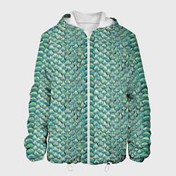 Мужская куртка Змеиная кожа паттерн