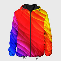 Мужская куртка Абстрактные волны текстура