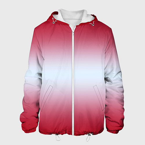 Мужская куртка Gradient color / 3D-Белый – фото 1