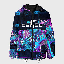 Мужская куртка CS GO neon blob