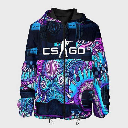 Мужская куртка CS GO neon blob / 3D-Черный – фото 1
