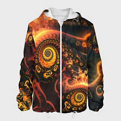 Мужская куртка Оптические узоры фракталы