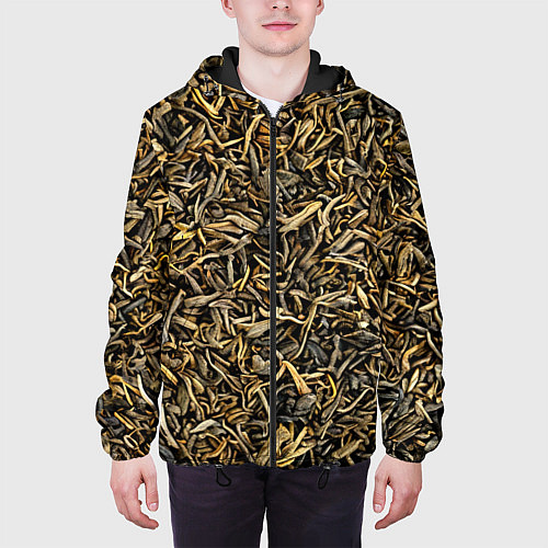 Мужская куртка Чай / 3D-Черный – фото 3