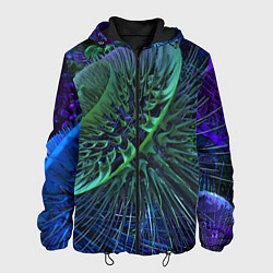 Мужская куртка Фрактальный узор шипы