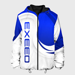 Мужская куртка Exeed - синий и белый