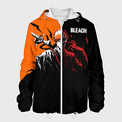 Куртка с капюшоном мужская Bleach Ичиго Куросаки, цвет: 3D-белый