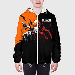Куртка с капюшоном мужская Bleach Ичиго Куросаки, цвет: 3D-белый — фото 2