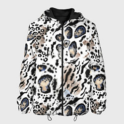 Мужская куртка Пятна леопарда абстрактные