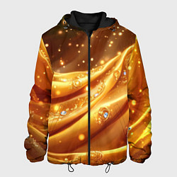 Мужская куртка Золотая ткань с блестками