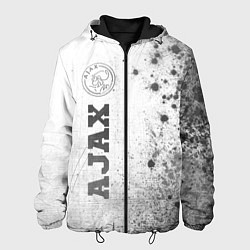 Мужская куртка Ajax - white gradient по-вертикали
