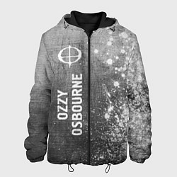 Куртка с капюшоном мужская Ozzy Osbourne - grey gradient по-вертикали, цвет: 3D-черный