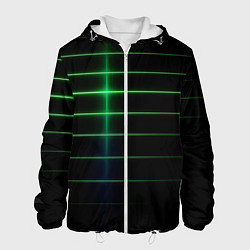 Мужская куртка The line is green and black