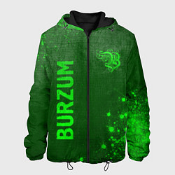 Мужская куртка Burzum - green gradient вертикально