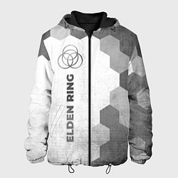 Куртка с капюшоном мужская Elden Ring - white gradient по-вертикали, цвет: 3D-черный