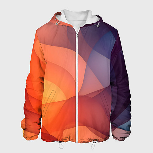 Мужская куртка Летящая вуаль / 3D-Белый – фото 1