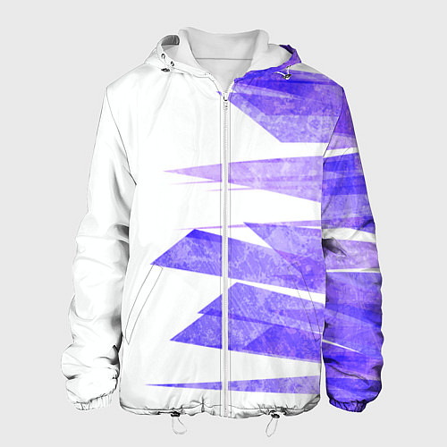 Мужская куртка Color white purple / 3D-Белый – фото 1