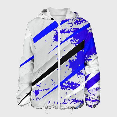Мужская куртка Color white blue / 3D-Белый – фото 1