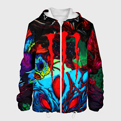 Куртка с капюшоном мужская Monster energy hyperbeast, цвет: 3D-белый