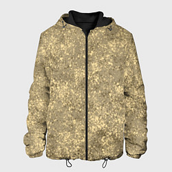 Мужская куртка Песочный жёлтый текстура напыление