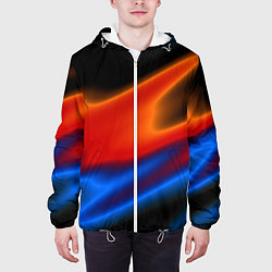 Куртка с капюшоном мужская Multicoloured, цвет: 3D-белый — фото 2