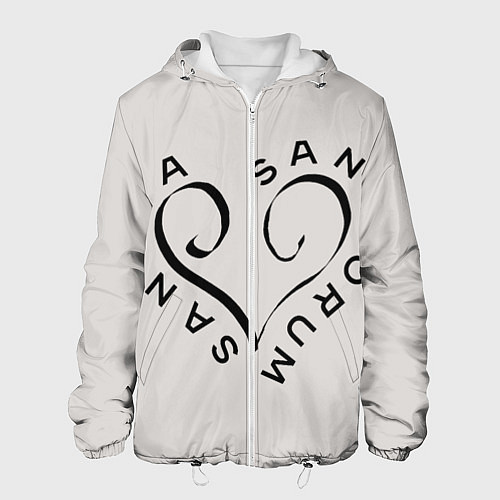 Мужская куртка Святая святых / 3D-Белый – фото 1
