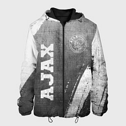 Мужская куртка Ajax - grey gradient вертикально