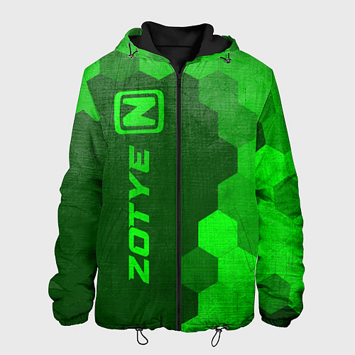 Мужская куртка Zotye - green gradient по-вертикали / 3D-Черный – фото 1